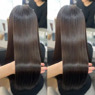 ロング カラー mimi☪️ 透明感カラー💎のヘアスタイル
