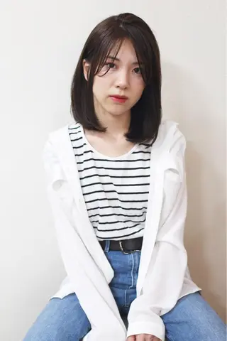 ミディアム @grace所属・@grace *HOSHIのヘアスタイル