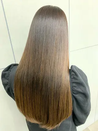 ロング カラー Silk-lei【銀座店】所属・銀座/美髪縮毛矯正 /髪質改善/山本翔華のヘアスタイル