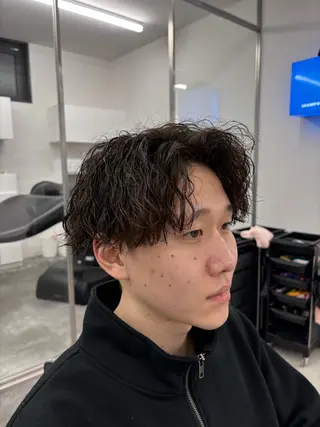 パーマ メンズ 土岐 仁/メンズ専門 パーマ特化美容師🌀のヘアスタイル