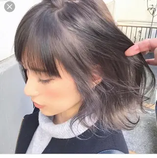 ショート カラー 縮毛矯正専門 美容師のヘアスタイル