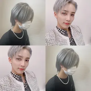 ショート カラー 韓国ヘア特化 💟 ララア 💟のヘアスタイル