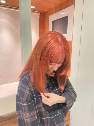 ロング 丸山 愛万音のヘアスタイル