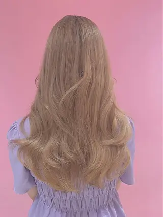 ロング カラー ヘアアレンジ 𝐠𝐢𝐫𝐥𝐲 𝐦𝐨𝐝𝐞🖤のヘアスタイル