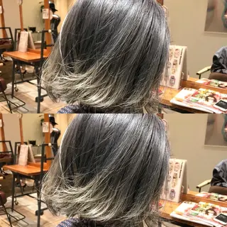 ショート カラー シールエクステ⭐️ オオミタクヤのヘアスタイル