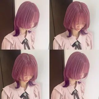 カラー 渋谷:インナーカラー ／🍒エリカ🍒のヘアスタイル