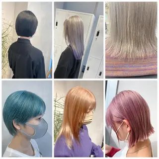 ショート 🌈モテ色 村上のぶきのヘアスタイル