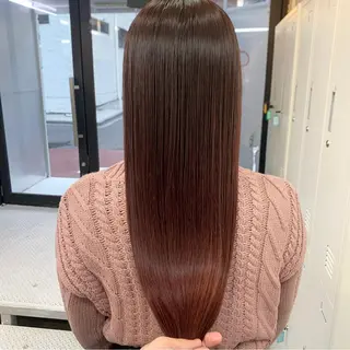 ロング カラー ヘアアレンジ ハイトーン/美髪矯正 🍃大江拓実のヘアスタイル