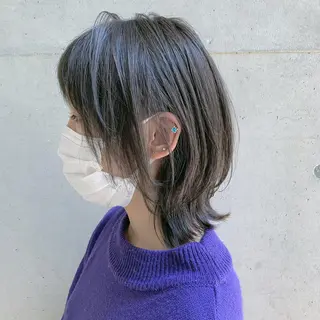ミディアム カラー 【髪質改善美容師】 KAITOのヘアスタイル