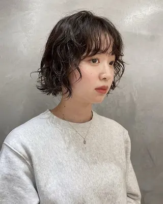 ミディアム パーマ FILMS / yuuna 🦢🫗のヘアスタイル