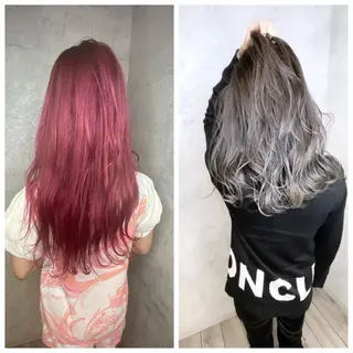 セミロング カラー 髪質改善/縮毛矯正 /naokiのヘアスタイル