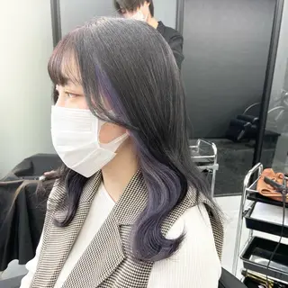 ミディアム カラー ミルボンAujua認定サロン Ria OSAKA 梅田所属・メンズ、エクステ特化 Ryuのヘアスタイル