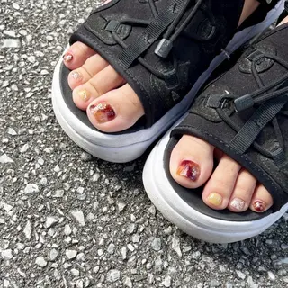 ネイル Hair salon Irie所属・與儀 知佳のネイルデザイン