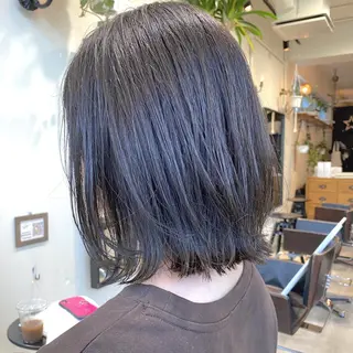 ミディアム カラー ヘアアレンジ tane.所属・【ダメージレス施術】 【透明感】北村 拓也のヘアスタイル
