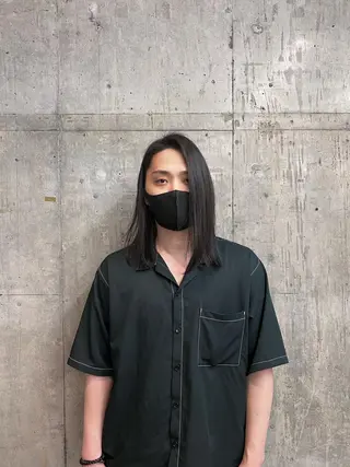 ロング カラー パーマ メンズ メンズパーマ /SUNAOのヘアスタイル