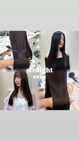 ロング カラー ヘアアレンジ 🤍色気レイヤー🤍 リナのヘアスタイル