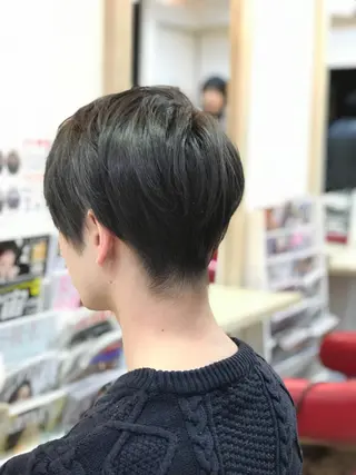 カラー メンズ 渋谷宮益坂 omoのヘアスタイル