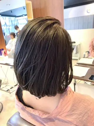 ミディアム メンズパーマ/難波/ 心斎橋　室園亮佑のヘアスタイル