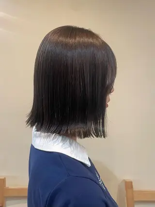 ショート 鎌取/透明感カラー /ボブ/顔まわりのヘアスタイル