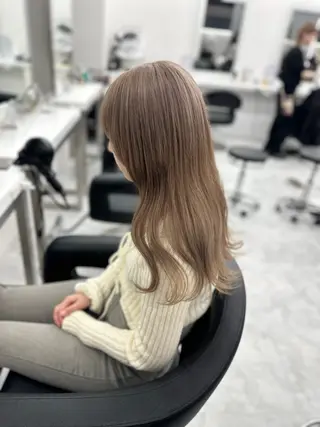 ロング カラー パーマ ヘアアレンジ メンズ キッズ ♥️韓国ヘア レイヤー♥️ゆりのヘアスタイル