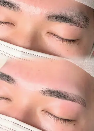 メンズ アイブロウ PROGRESS 龍ケ崎 yu🎀のマツエク・マツパデザイン