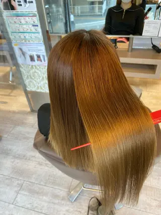 ミディアム 鯉谷　僚 【本物の髪質改善】のヘアスタイル