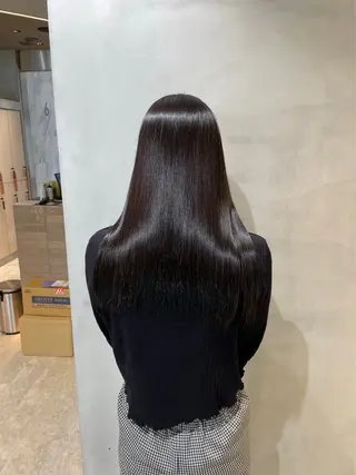 ロング 髪質改善 山口蒼太のヘアスタイル