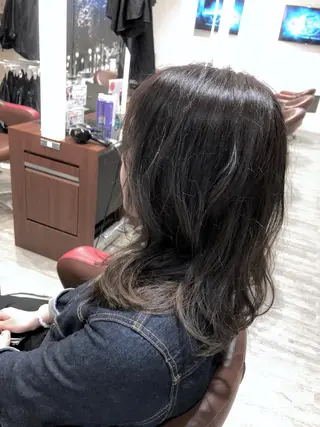 ロング カラー 髪質改善/イルミナ/ 城崎のヘアスタイル