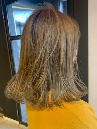 ミディアム カラー メンズヘア/レイヤー /ボブ山内春輝のヘアスタイル