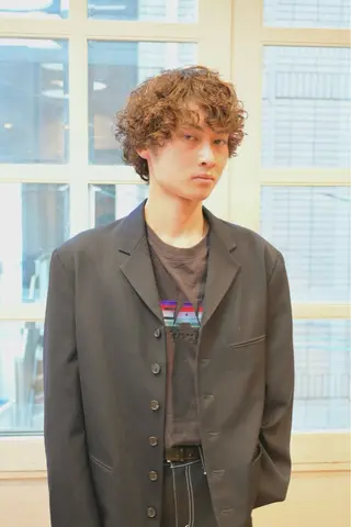 メンズ 安樂 優希のヘアスタイル