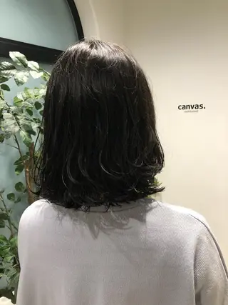 セミロング パーマ ✨上品可愛い 垢抜けカラー/後藤✨のヘアスタイル