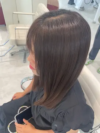 ロング 佐々木 麻衣のヘアスタイル