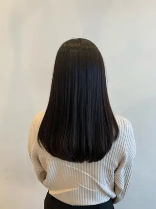 ロング パーマ まろやかカラー🤎 みなとまほのヘアスタイル