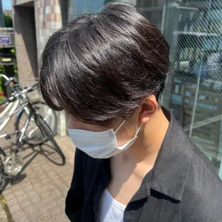 メンズ Men's/センタｰ 分け/マッシュ/海里のヘアスタイル