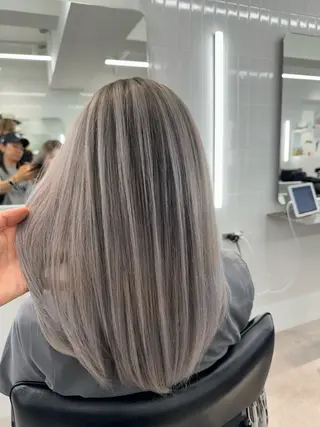 ロング カラー 断髪刈舞所属・フェード・メッシュ ハイトーン/fumaのヘアスタイル