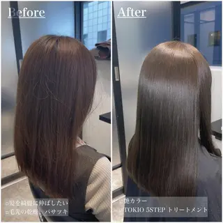 セミロング answer銀座 店長💐HIDEのヘアスタイル