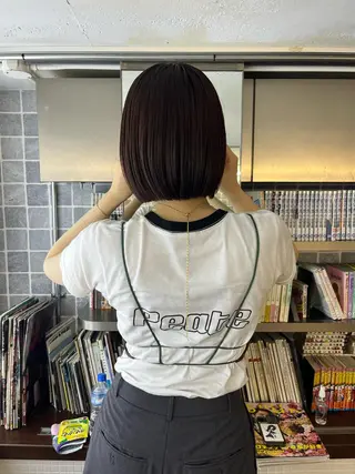 ショート カラー NOUN所属・eri kinjoのヘアスタイル