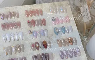 ネイル For  u  nail川崎所属・For u nailのネイルデザイン