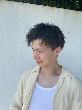 パーマ メンズ 野本光一朗/メンズ/ メンズパーマのヘアスタイル