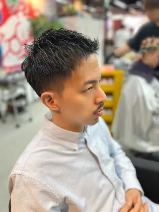 ショート メンズ 錦糸町/Men's cutパーマ石川史弥のヘアスタイル