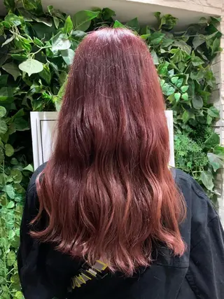 ロング 韓国ヘア×ハイトーン AYA💫のヘアスタイル