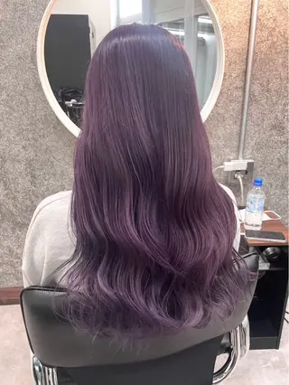 ロング 下山 龍信のヘアスタイル