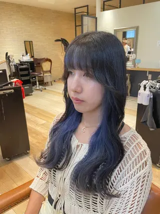 ロング 亀川蓮 Agu hairのヘアスタイル