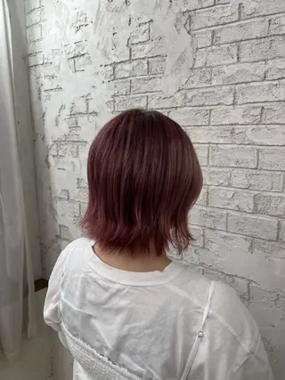ミディアム ブリーチモデル募集中 🩶AKIHO🩶のヘアスタイル