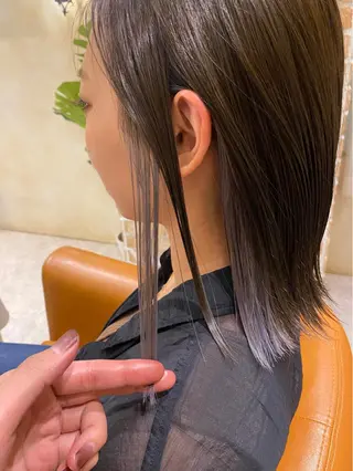 ミディアム カラー 【髪質改善】加藤 崇徳のヘアスタイル