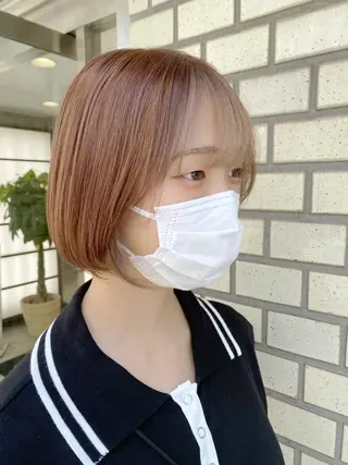ショート カラー ブリーチ/髪質改善 🍊店長MASAKiのヘアスタイル