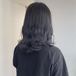 セミロング soyon心斎橋所属・♡透明感/艶カラー/ M a I ♡のヘアスタイル