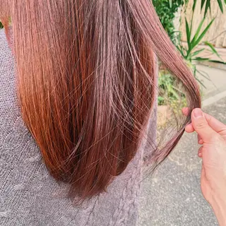 カラー パーマ、髪質改善 菊地美月のヘアスタイル