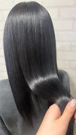 セミロング カラー 🎀RUI/髪質改善 /美髪矯正/艶カラーのヘアスタイル