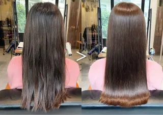 ロング 縮毛・髪質改善🩰 mai🐰ྀི🤍のヘアスタイル